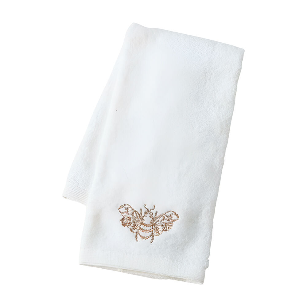 3PK Pilbeam Living Beebee Hand Towel Absorbent Cloth 100% Cotton White 65cm