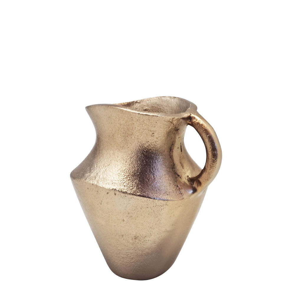 J.Elliot Home Safiya Pitcher Vase 13.5x12x15cm Gold
