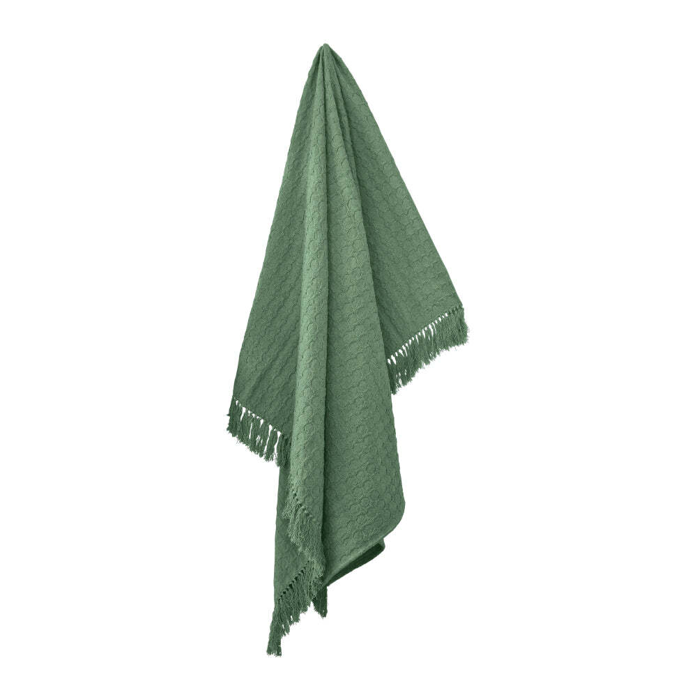 J.Elliot Home Warren Couch Throw 130x160cm Forest