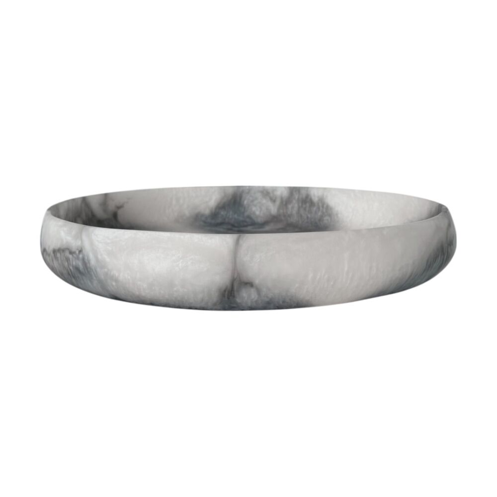J.Elliot Home Orion Organic Resin Bowl 31x27x5cm Grey Stone Matt