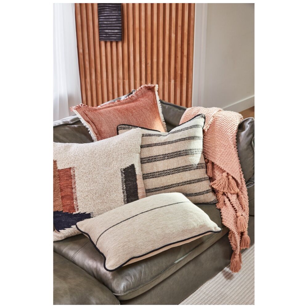 J.Elliot Home Pointer Cushion Pillow Household Decor 35x55x0.7cm Natural & Black