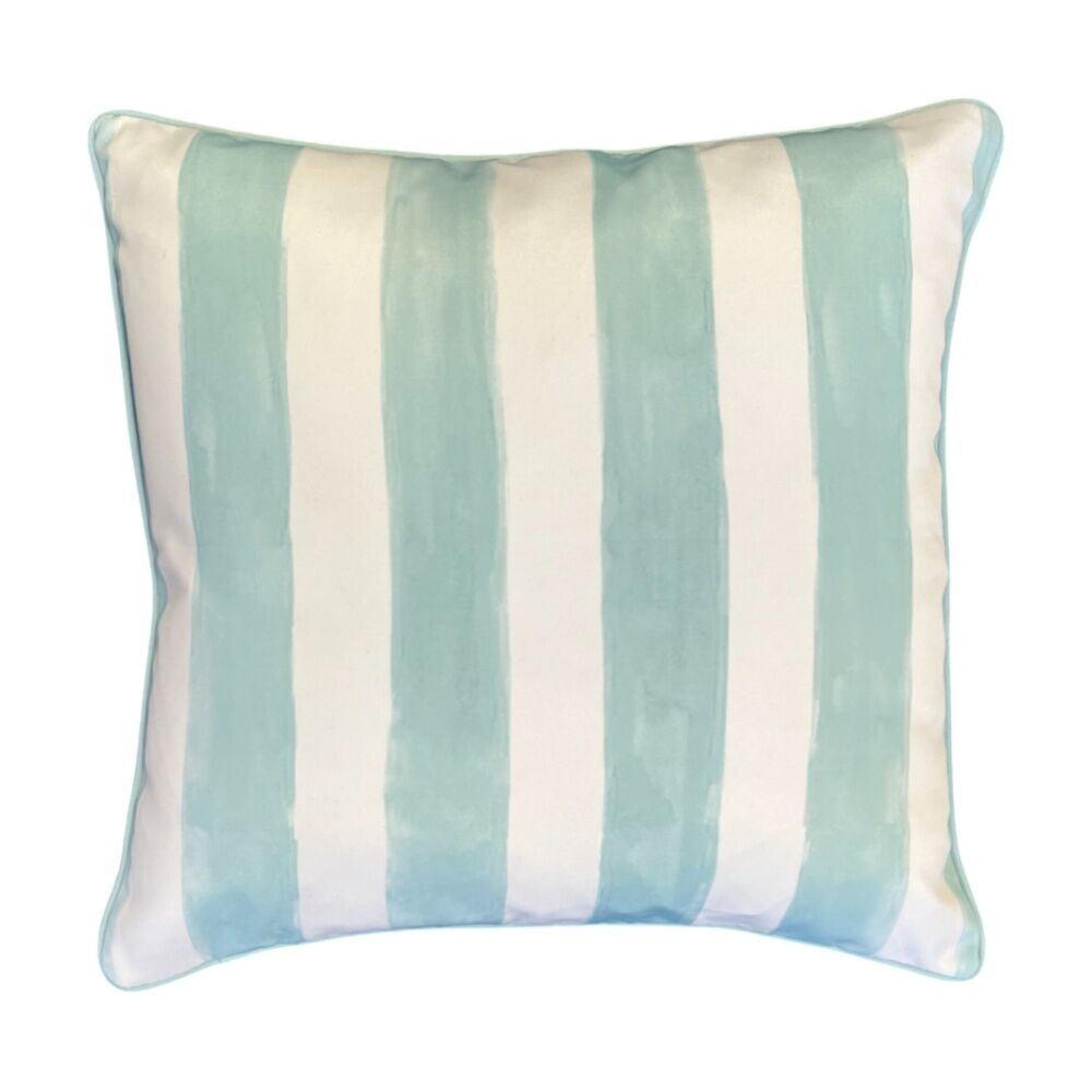 2PK J.Elliot Home Positano Outdoor Cushion Pillow Decor 50x50x12cm Sea Green