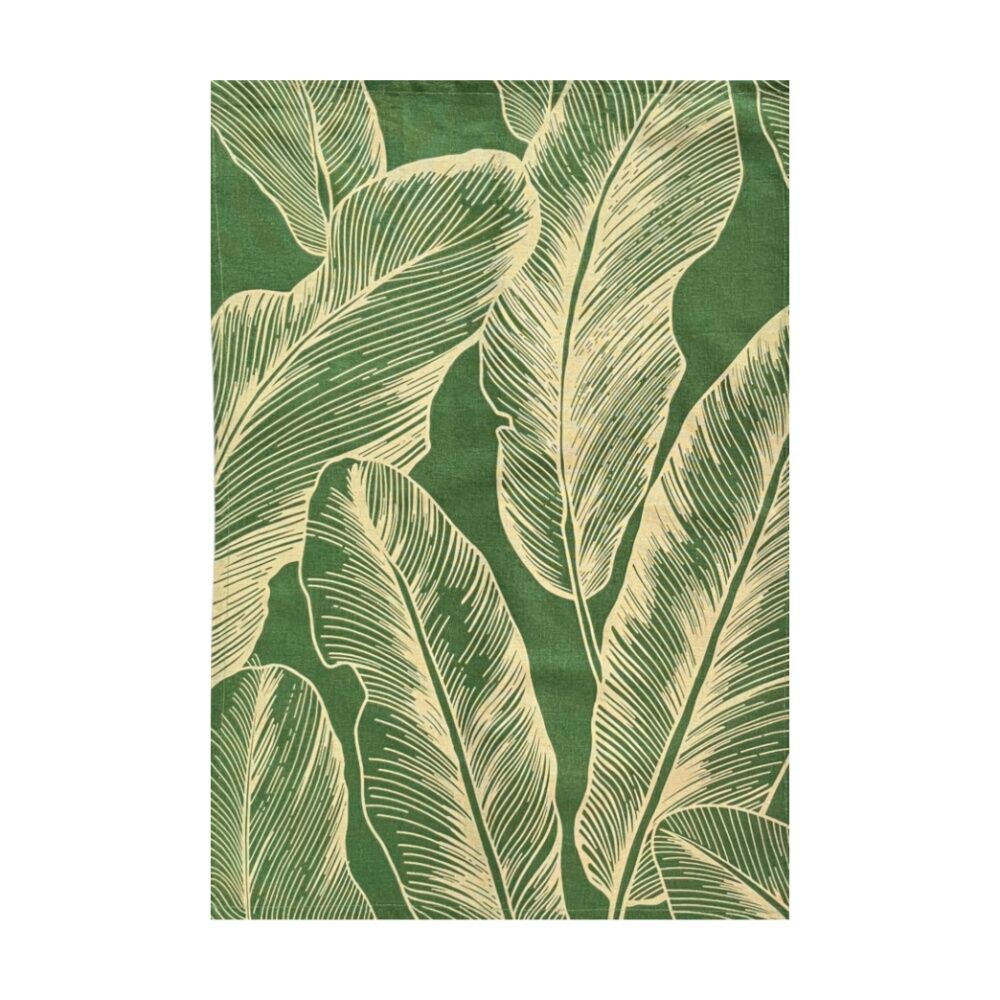 20pc J.Elliot Home Line & Leaf Tea Towels 50x70x0.2cm Multi Colour Assorted