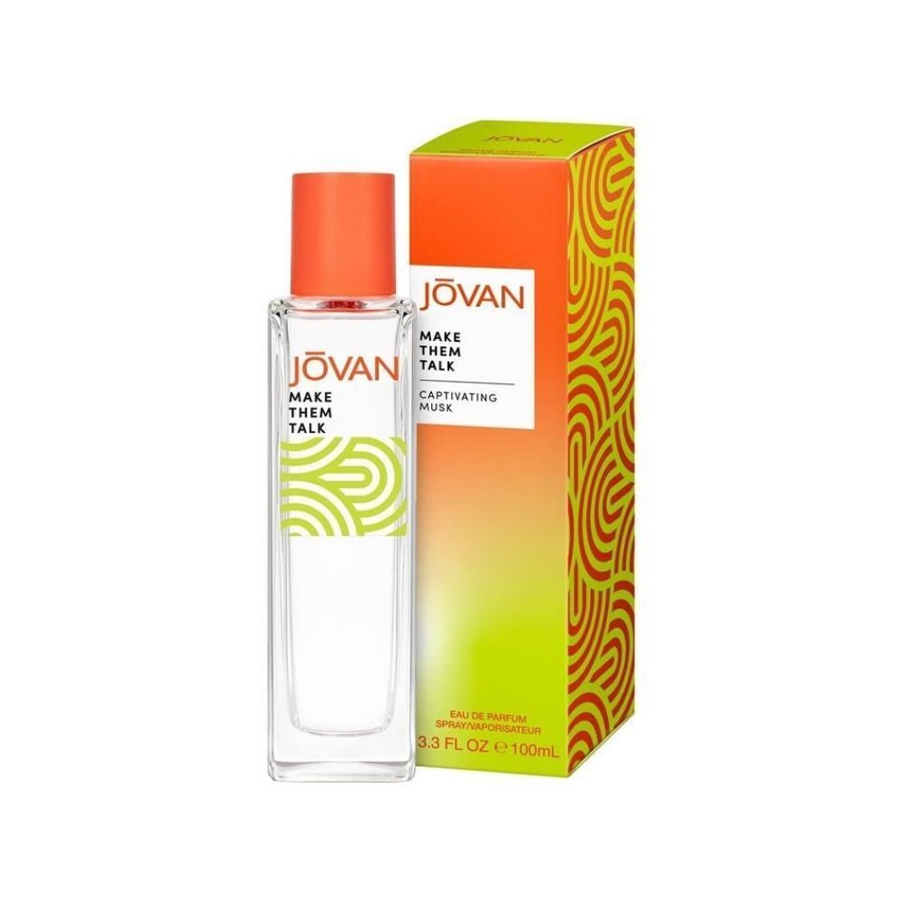 2PK Jovan Genderless Make Them Talk EDP Eau De Parfum Spray 100ml