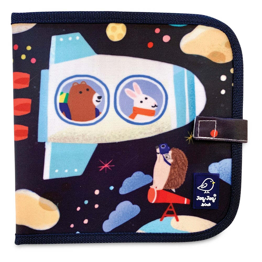 Jaq Jaq Bird Doodle It & Go Erasable Book Spaceships 3y+