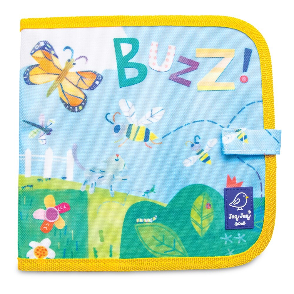 Jaq Jaq Bird Doodle It & Go Erasable Book Hello World Bugs 3y+