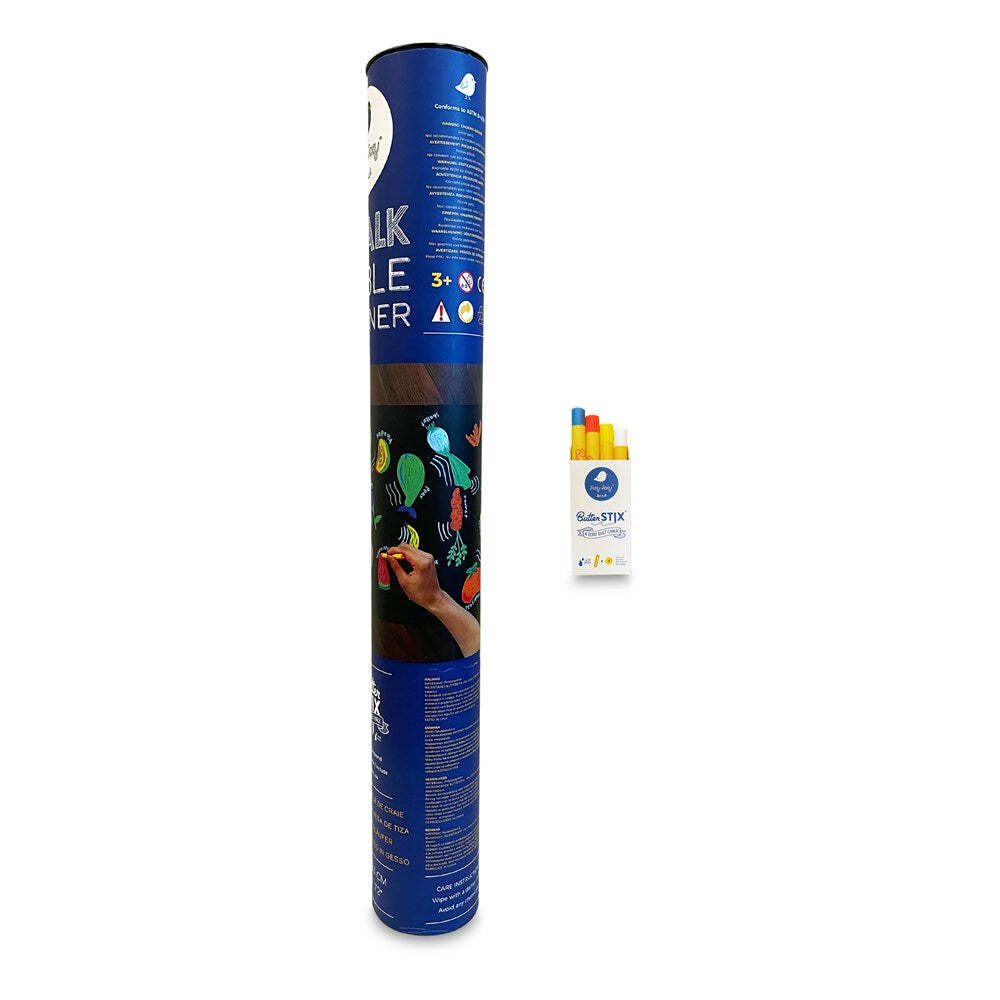 Jaq Jaq Bird Reusable Table Runner Kids Art Activity 3y+