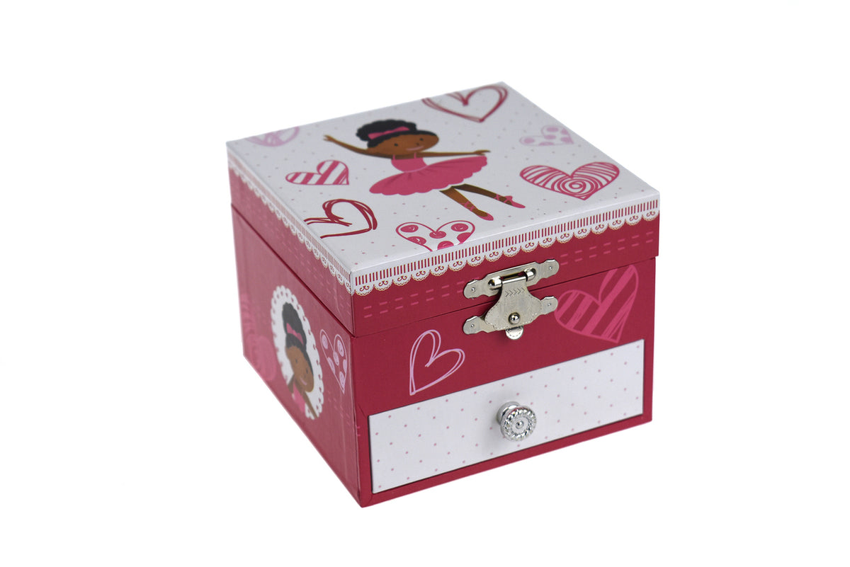 Kaper Kidz Misty Ballerina Square Music Box