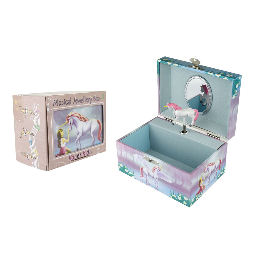 Kaper Kidz 15cm Sugar Plum Unicorn Keepsake Music Box 3y+