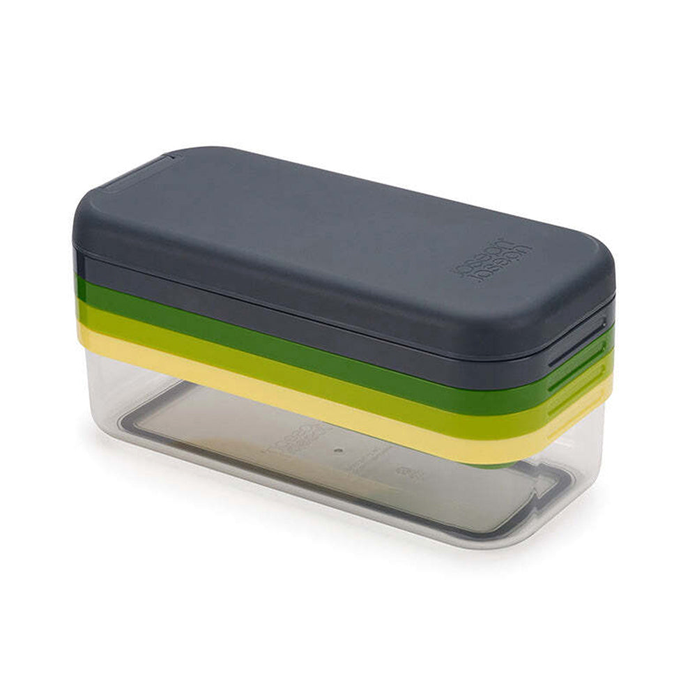 4pc Joseph Joseph Multi-Prep Compact Grater & Slicer 22cm