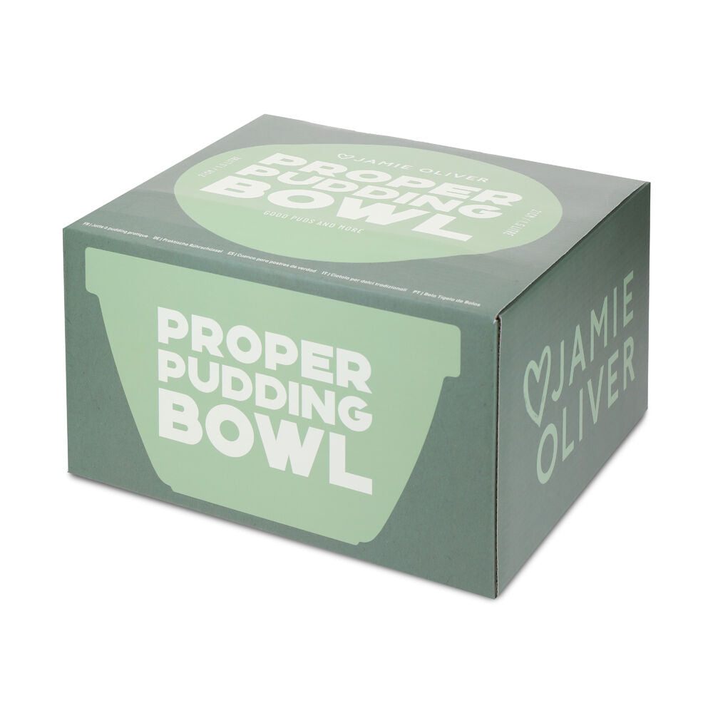 Jamie Oliver Big Love Proper Pudding and Mixing Bowl 1.5L Speckled Glaze Green