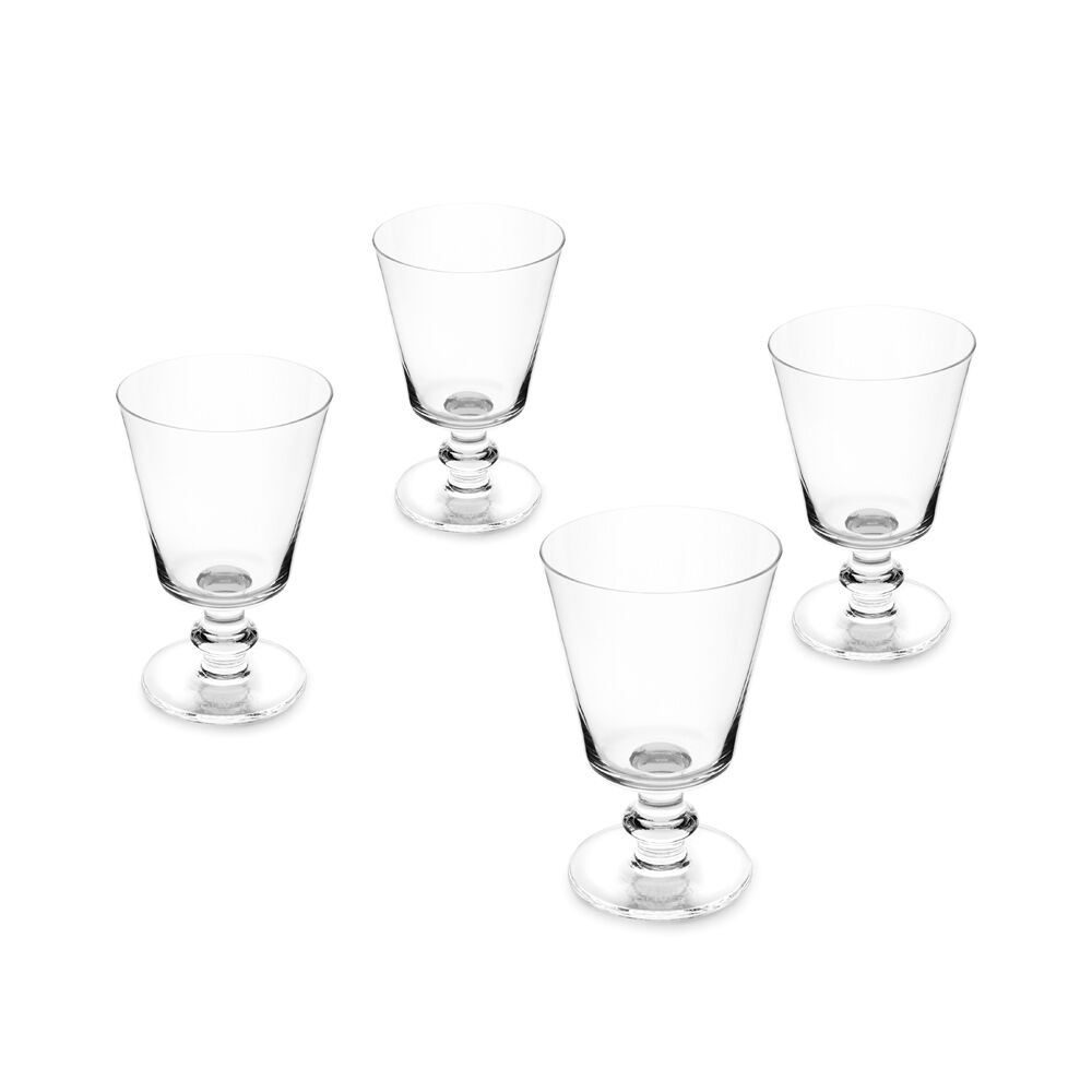 4pc Jamie Oliver Big Love Winning Classic Glass Wine Set 270ml Clear
