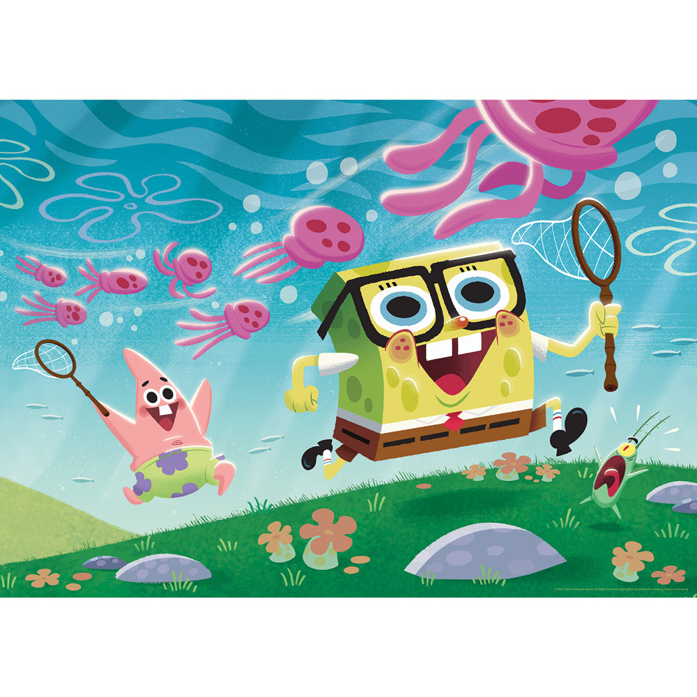 1000pc Aquarius SpongeBob 51x71cm Jigsaw Puzzle 14y+