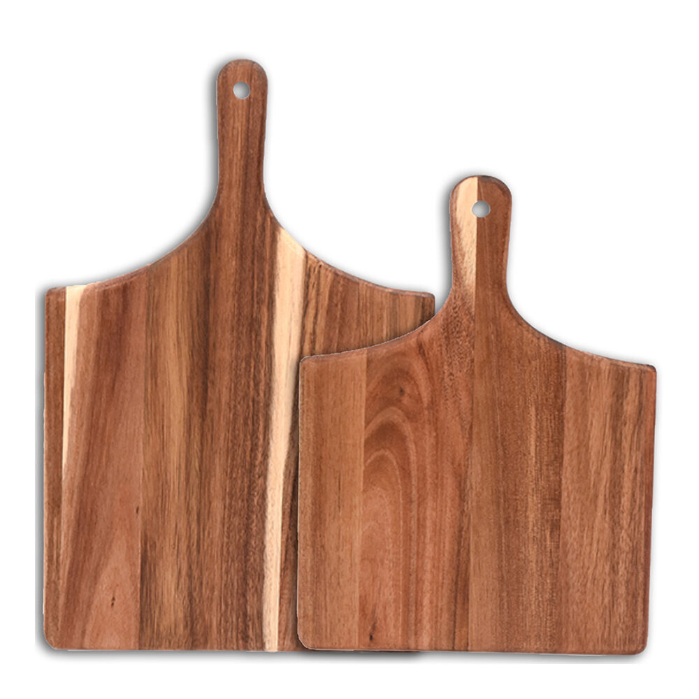 NF Living Acacia Wooden Cutting Board 42x29 Serving Kitchen Gadgets Brown