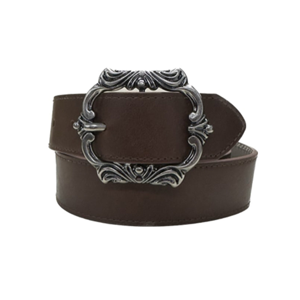 Jessica Simpson Size L/XL Women's Decorative Buckle Hip Belt Chocolate