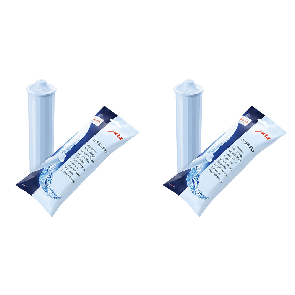 2PK Jura Claris Blue Water Advanced Filter Cartridge For Coffee Machines