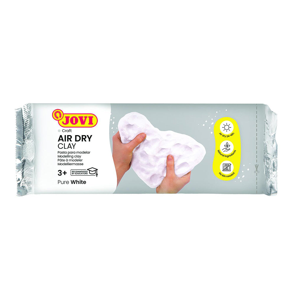 2PK Jovi Air Dry Clay Bar 1000g Kids/Childrens Play Toy White 3+