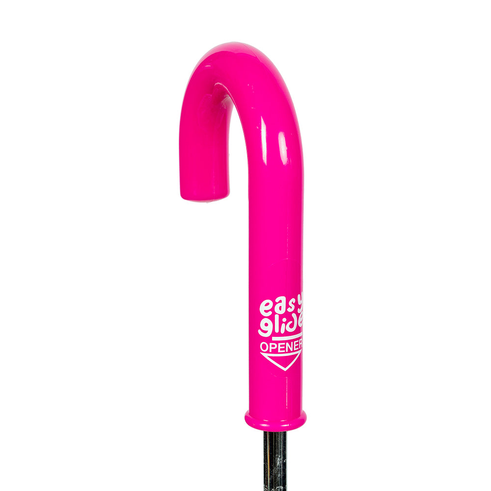 Clifton Kids 67cm Clear Dome Umbrella - Pink Border