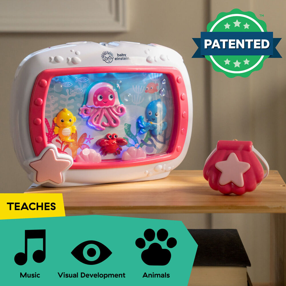 Baby Einstein Sea Dreams Sleep Soother Toy Sound/White Noise Machine Pink