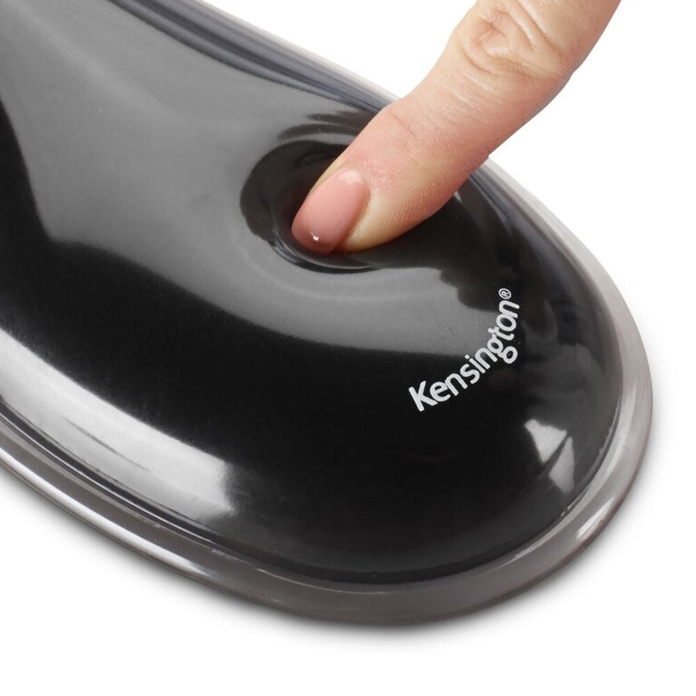 Kensington Duo Gel Pillow Mouse Pad Wrist Rest - Red/Black