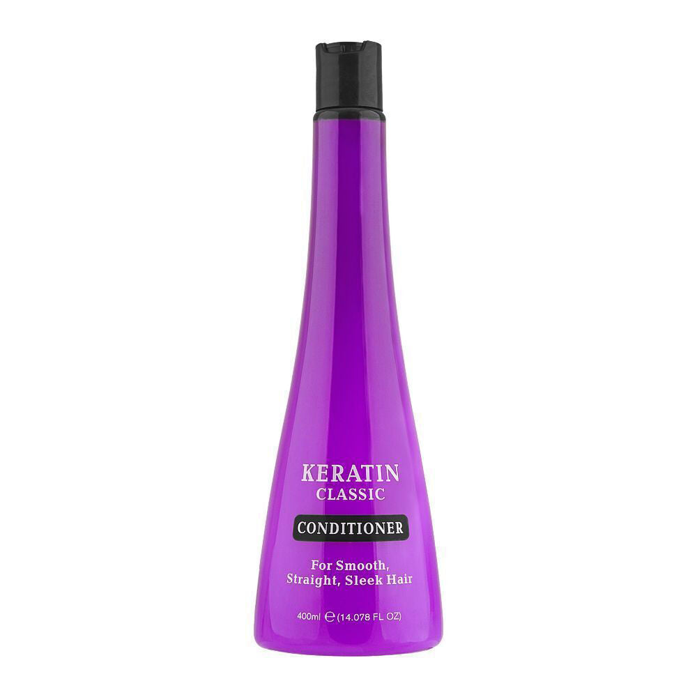 6PK Keratin Classic Conditioner For Smooth Straight & Sleek Hair 400ml