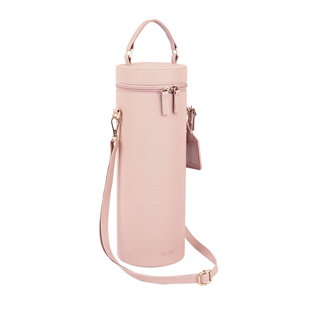 Kate Hill Sparkling Wine Bottle Insulated Cooler Bag 36x13x13cm Blush