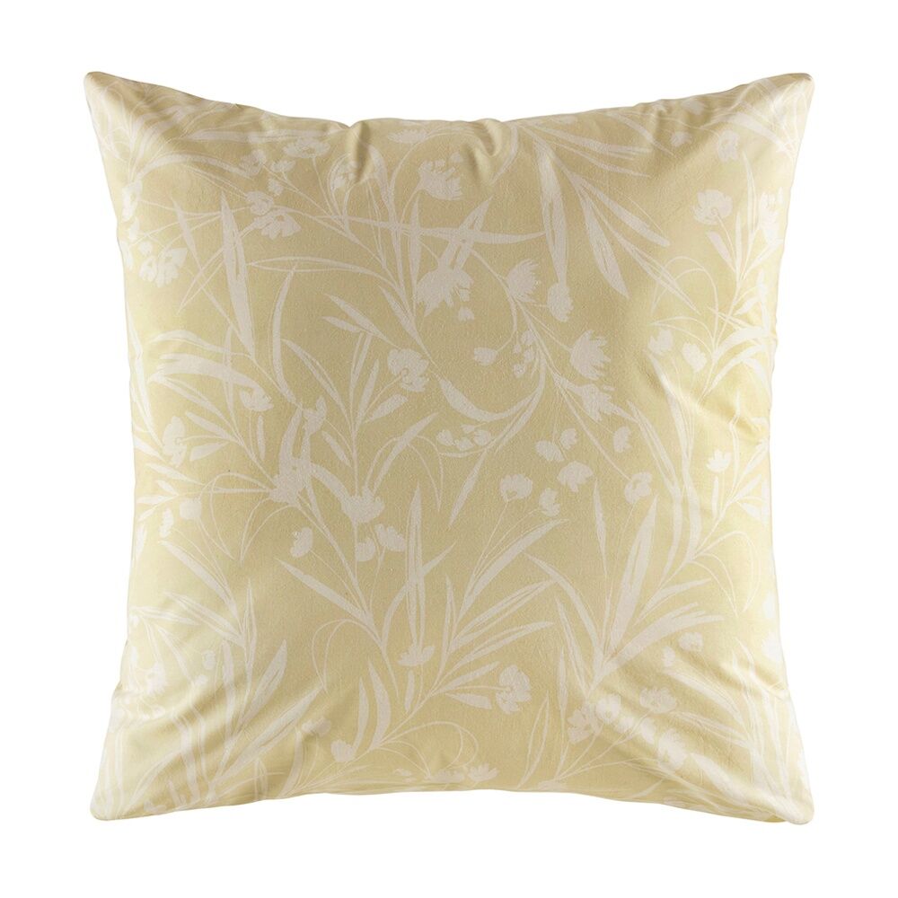 2PK KAS Australia Goldie Euro Pillowcase European Style 100% Cotton Natural
