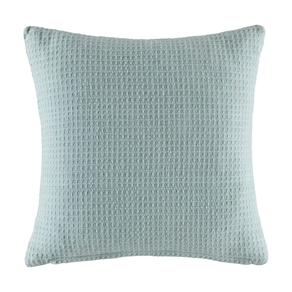 KAS Australia Anna Cushion 50x50cm Floral Digital Print Waffle Square Multi