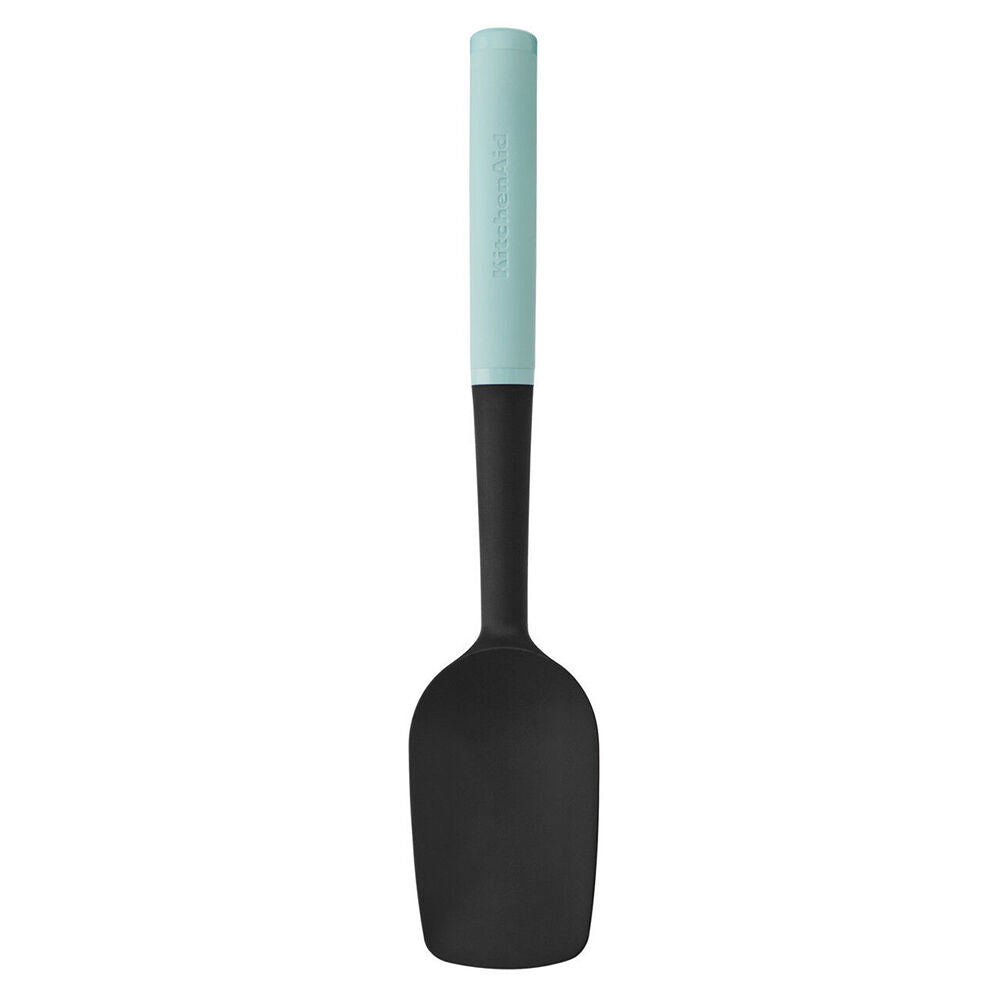 KitchenAid Plastic Soft Grip Spoon Spatula Kitchen Utensils - Mineral Water
