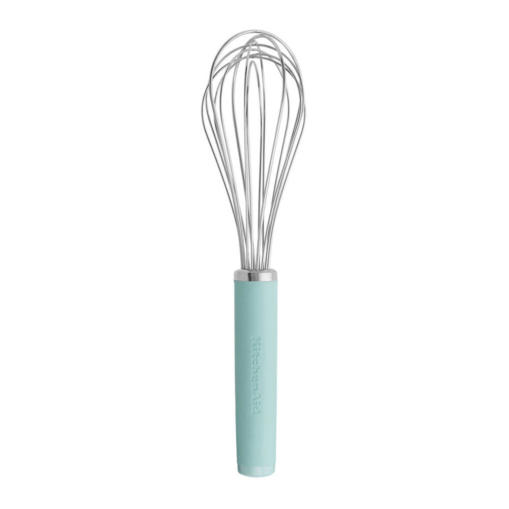 KitchenAid Soft Grip Metal Utility Whisk Cooking Utensil - Mineral Water