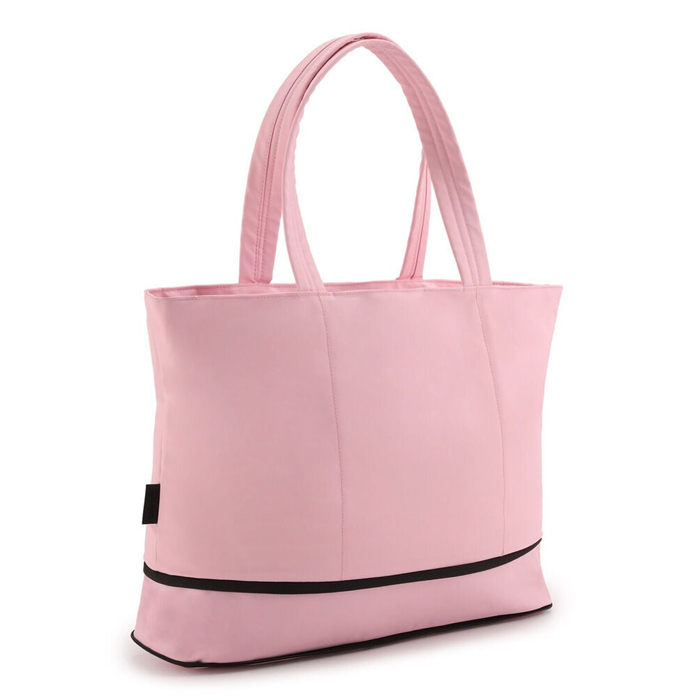 Kate Hill Women's Willow Expandable Shoulder Tote Bag Casual 50x34cm Pink