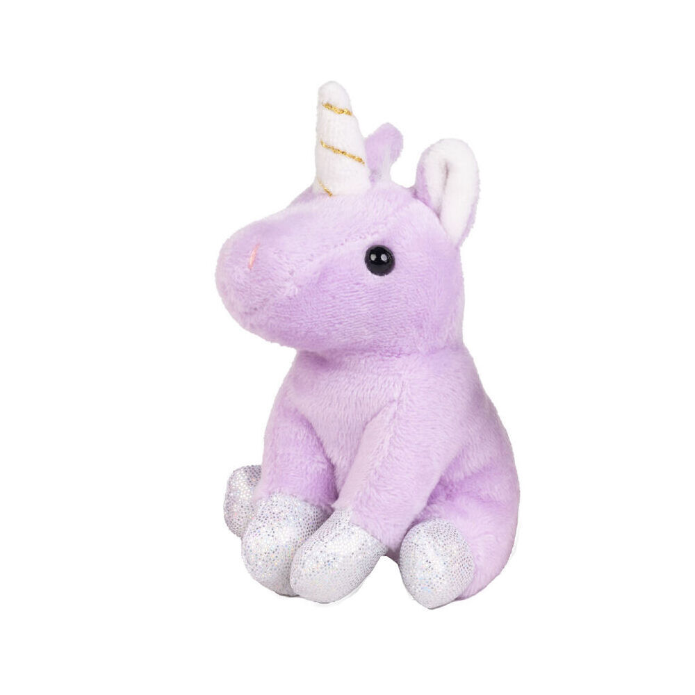 6PK Living Nature Little Buddies Unicorn Plush Toy 9cm - Assorted 0y+