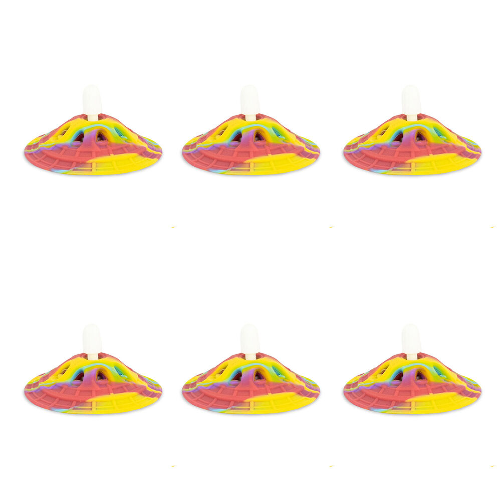 6PK Keycraft Pop N Drop Handheld Fidget Toy - Assorted 3y+