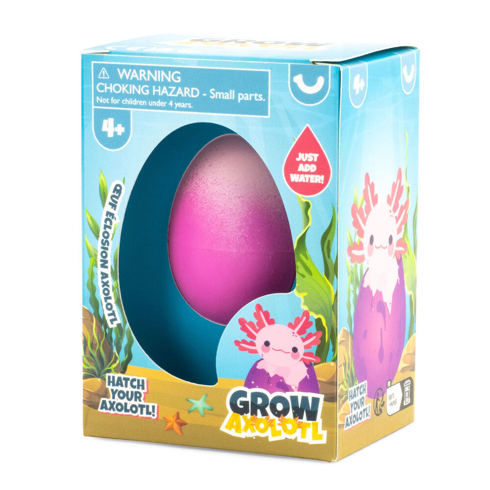 3PK Keycraft Grow Axolotl Kids Educational Toy - Assorted 4y+