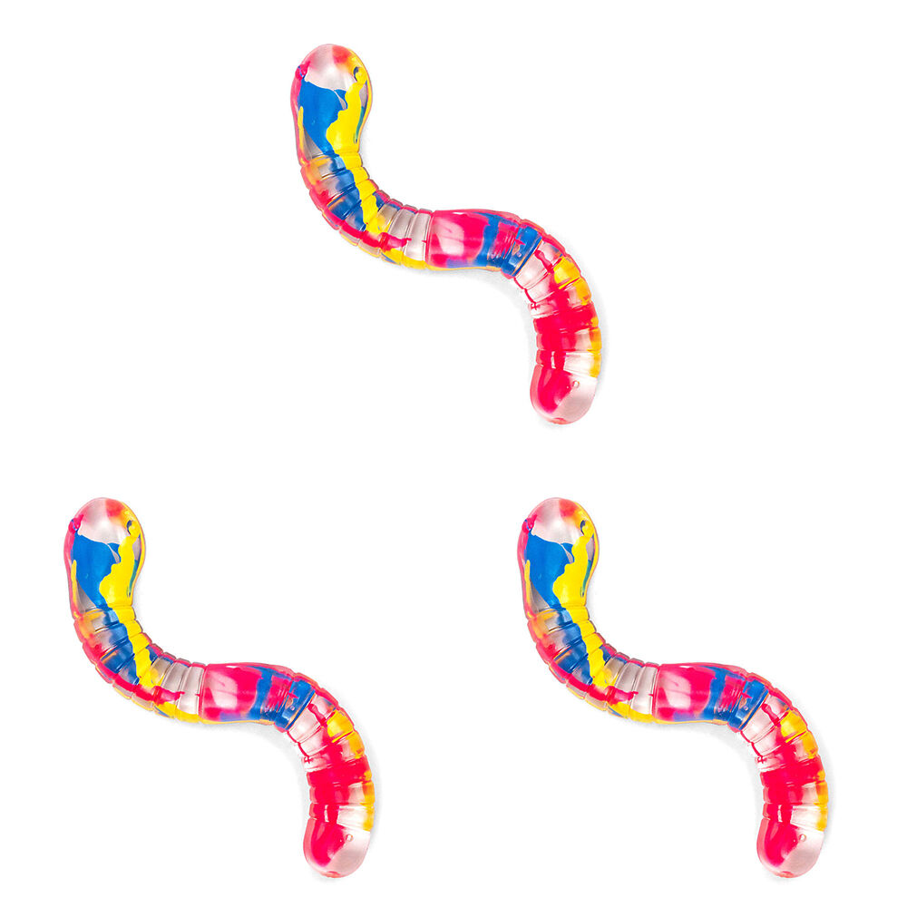 3PK Keycraft Inkerz Snake Kids/Childrens Squishy Toy Assorted
