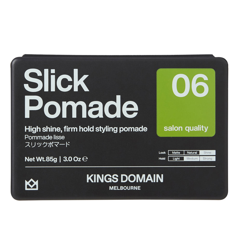 2PK Kings Domain Melbourne Slick Pomade Hair Care/Styling 85g