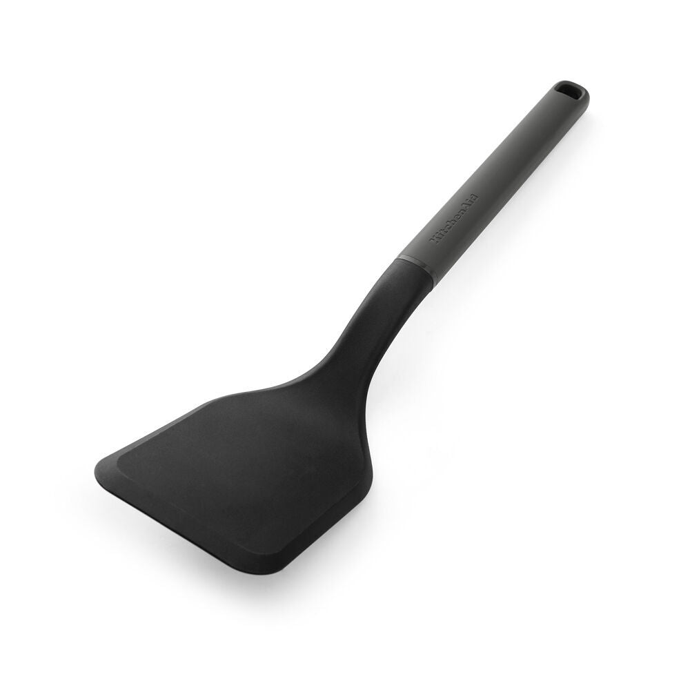 2PK KitchenAid Classic Solid Nylon Turner/Spatula Cooking Utensil Charcoal Grey