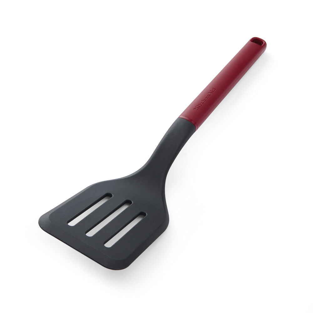 2PK KitchenAid Classic Slotted Nylon Turner/Spatula Cooking Utensil Empire Red