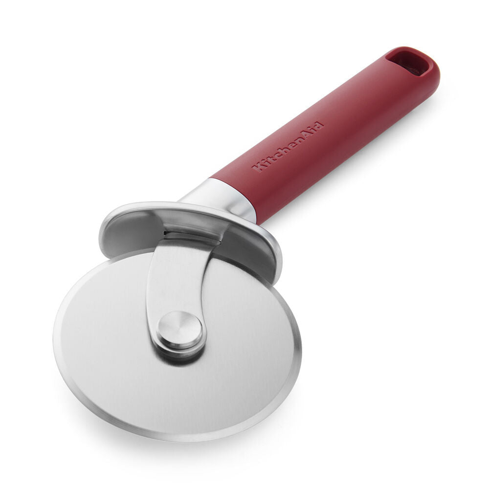 2PK KitchenAid Classic Metal Pizza Wheel/Cutter Cooking Utensil Empire Red