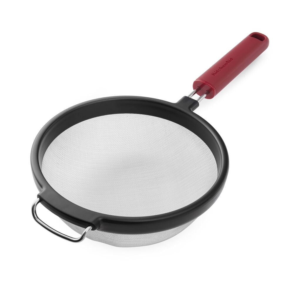2PK KitchenAid Classic Wire Mesh Sieve/Strainer Cooking Utensil Empire Red