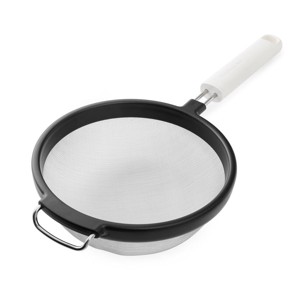 2PK KitchenAid Classic Wire Mesh Sieve/Strainer Cooking Utensil Porcelain White