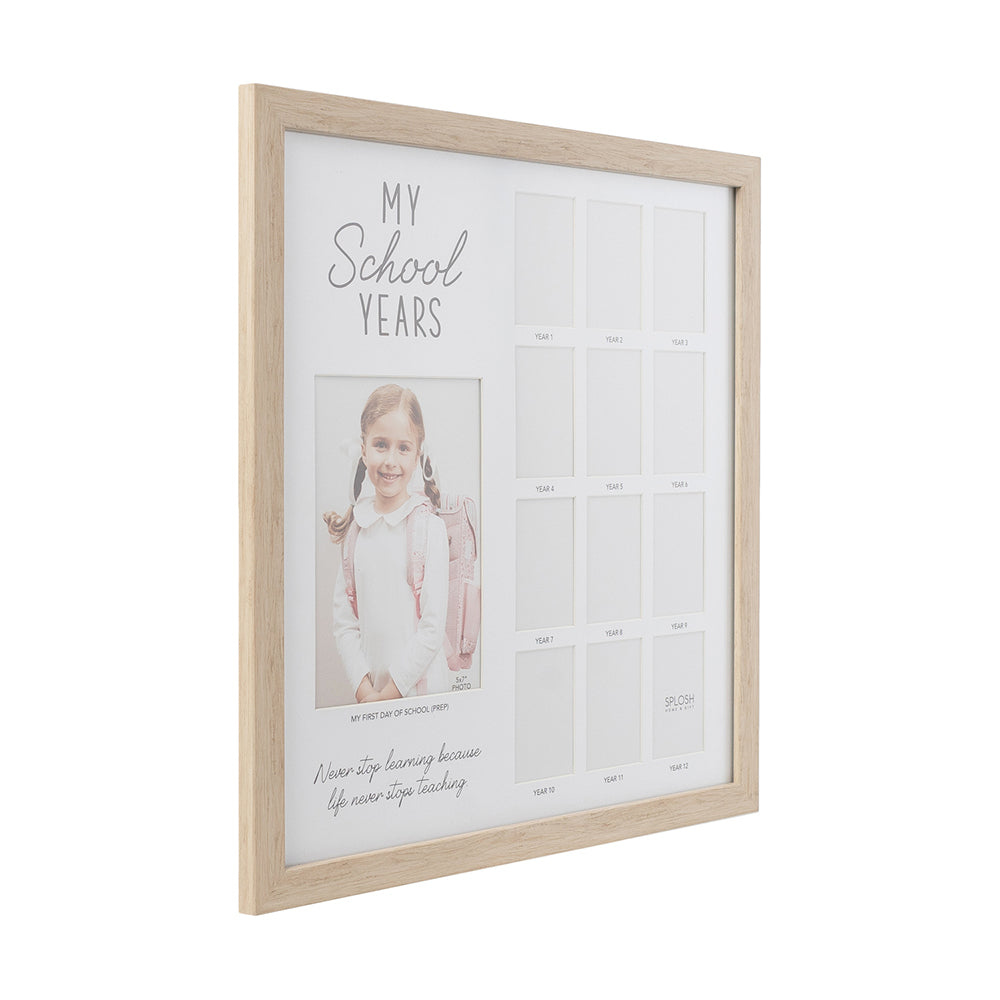 Splosh Kids By Splosh 42x42cm School Years Wooden Frame
