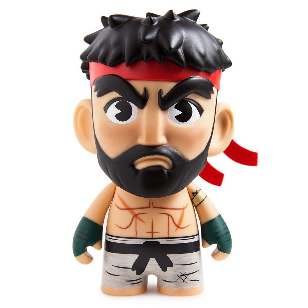 Street Fighter V Hot Ryu Medium Toy Action Figure Display