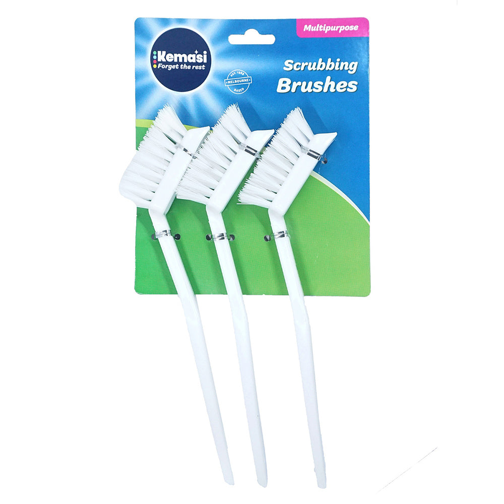 6x 3pc kemasi Washing Brushes Home Kitchen Bathroom Cleaning