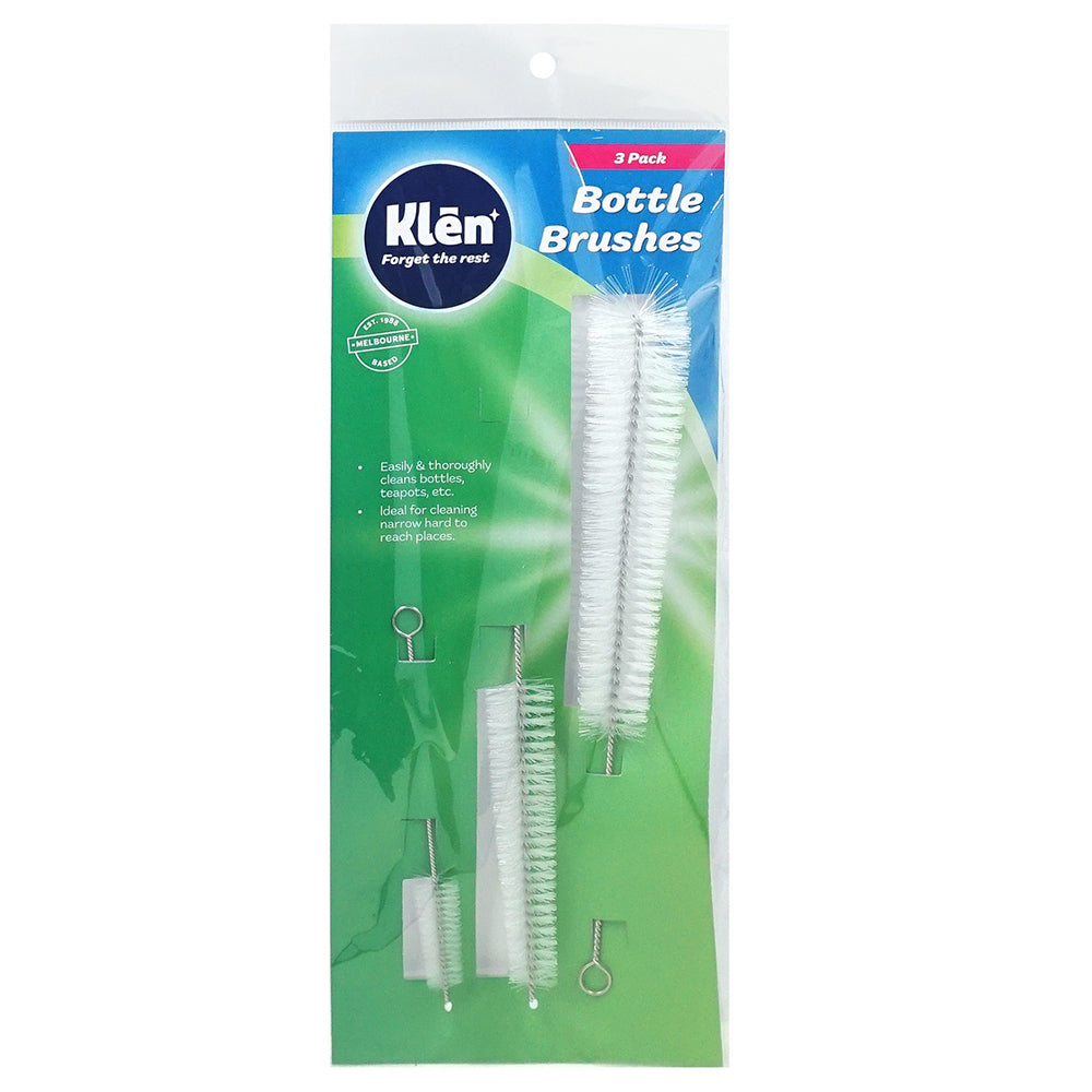 12PK kemasi Container & Baby Drinking Bottle Brush Home Kitchen Cleaning