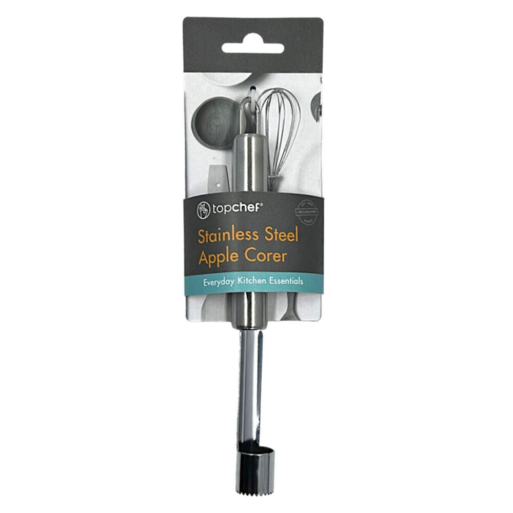 3PK Topchef Stainless Steel Apple Corer Kitchen Utensil 19.5cm Silver