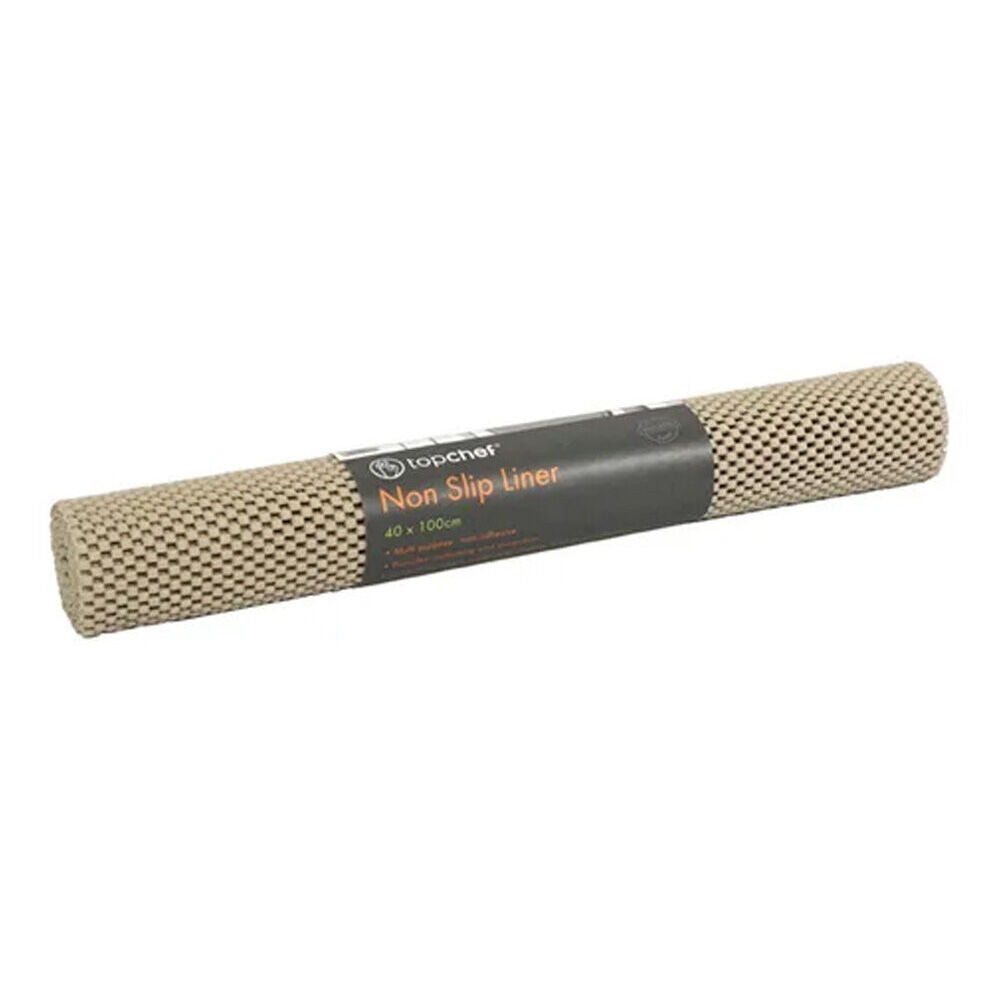6PK Topchef Non Slip Drawer/Cabinet Liner 40x100cm - Brown
