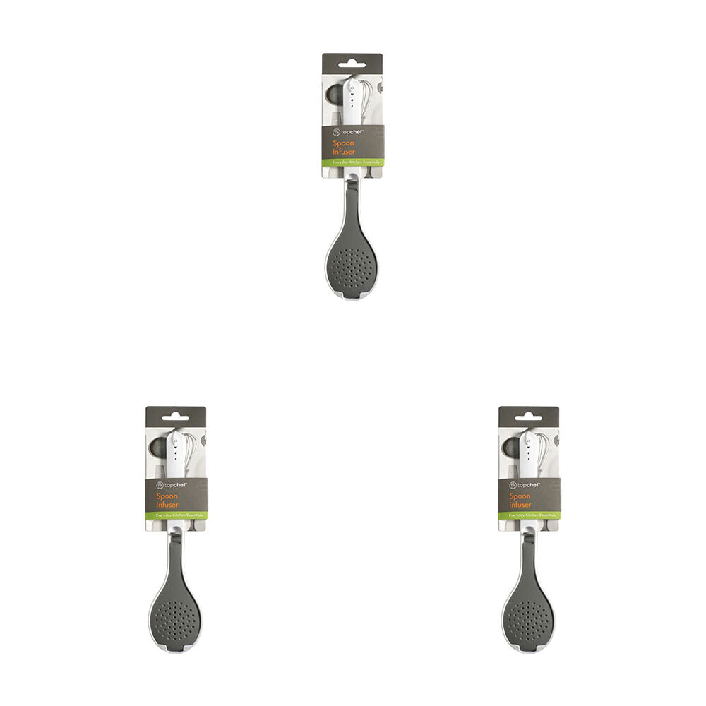 3PK Topchef Spoon Infuser Portable Stainless Steel Tea Strainer