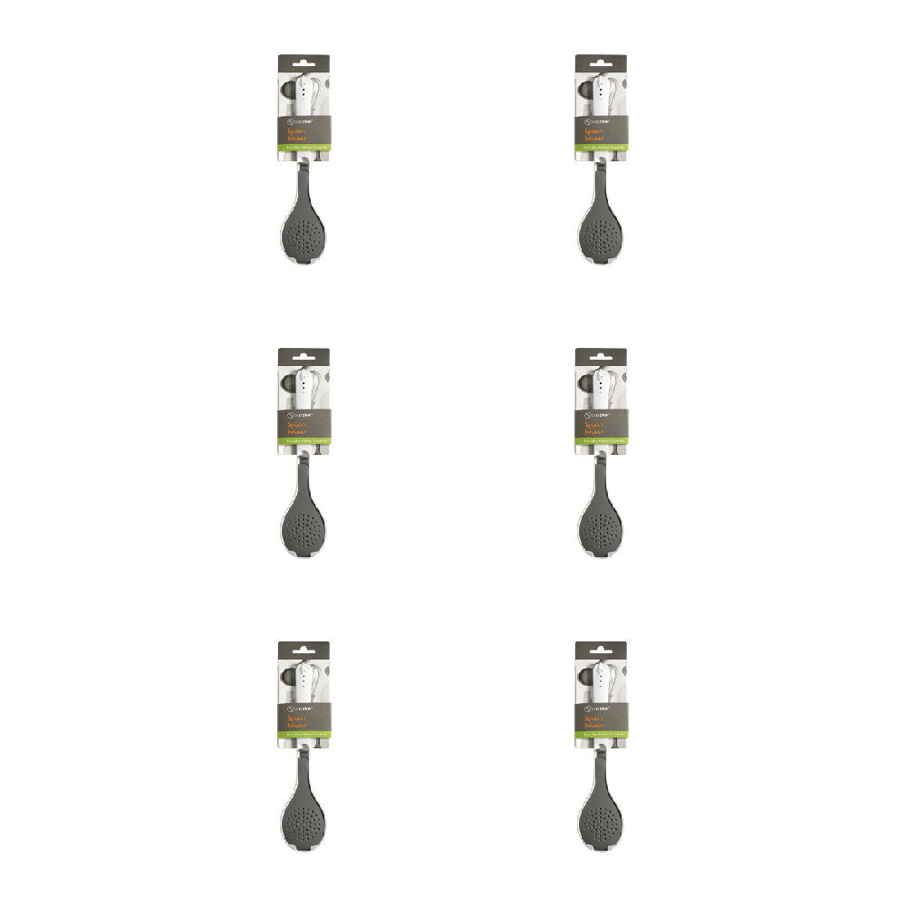 6PK Topchef Spoon Infuser Portable Stainless Steel Tea Strainer