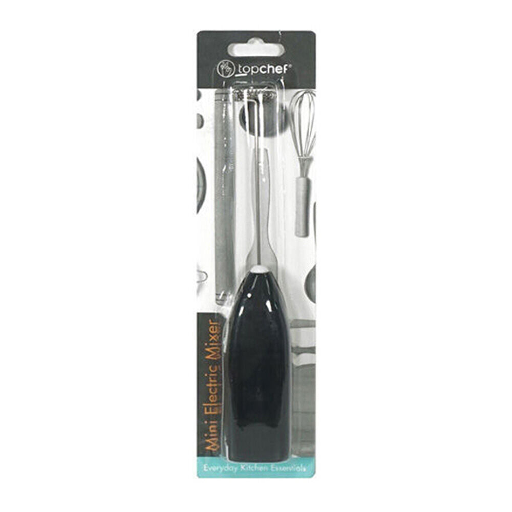 3PK Topchef Mini Handheld Electric Coffee Stirrer Milk Frother Assorted